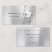 銀体金星美容外科 予約カード (正面/裏面)