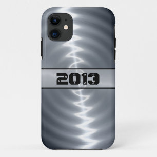 銀光沢ステンレス鋼メタル11 iPhone 11 ケース
