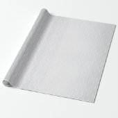 銀単色グレー繊細な滴ストライプ粒 ラッピングペーパー (アンロールド)