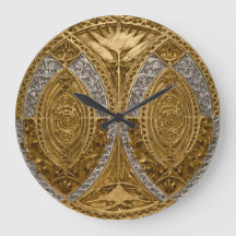 銀及び金ゴールドアールデコ模様