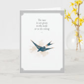 銀周年折り返しグリーティングカード カード (黄色い花)