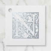 銀周年記念モノグラム照明文字N フェイバータグ (正面)