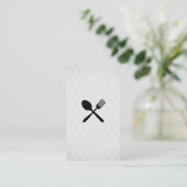 銀器 名刺 (スタンド正面)