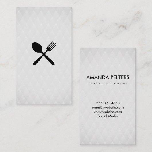 銀器 名刺 (正面/裏面)