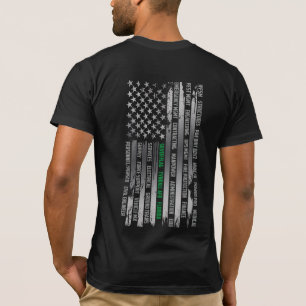 銀国旗AFSC Tシャツ