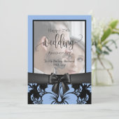 銀婚式おめでとう 記念すべき25周年写真 招待状 (スタンド正面)