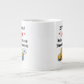 銀婚式のお祝いマグカップギフト ジャンボコーヒーマグカップ (正面)