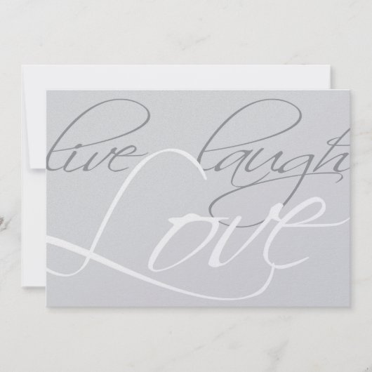 銀婚式の招待状 招待状 (正面)