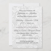 銀婚式25周年 カスタムフォト 招待状 (裏面)