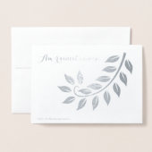 銀婚式 カスタム フォト 招待状 (裏面封筒付き)