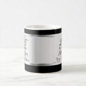 銀婚式 コーヒーマグカップ (中央)