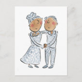 銀婚式 ポストカード (正面)