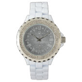 銀婚式 腕時計 (正面)