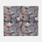 銀子離れ型 フリースブランケット (正面(横))