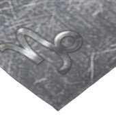 銀山羊座〔占星術の〕十二宮図シンボル鋼スタイル テーブルクロス (アングル)