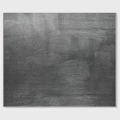 銀工業絵を描黒黒鉛抽象芸術 ラッピングペーパー (フラット)