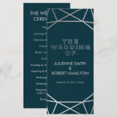 銀幾何学式結婚プログラム プログラム (正面/裏面)