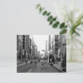 銀座中央通：東京 ポストカード (スタンド正面)