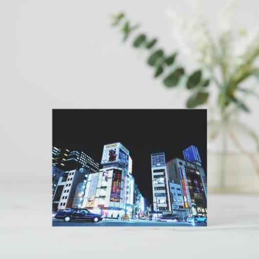 銀座地区（東京） ポストカード (スタンド正面)