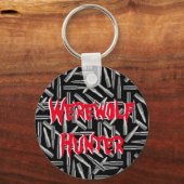 銀弾、グレー人狼フルムーンハロウィーン キーホルダー (裏面)