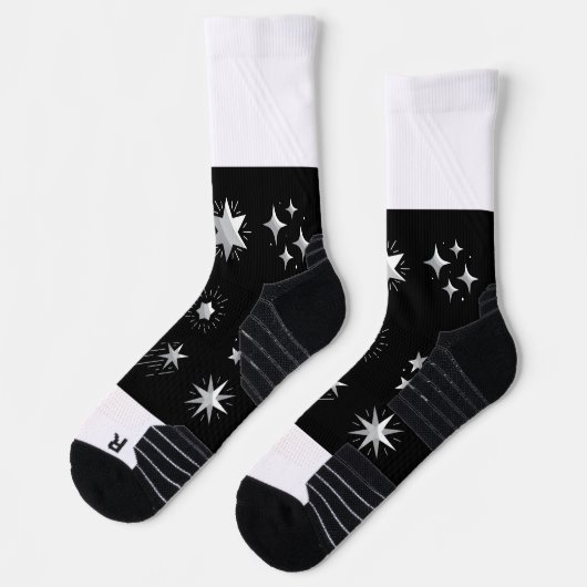 銀星 ソックス (左)