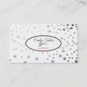 銀星 名刺 (正面)