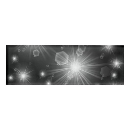 銀星 名札 (正面)