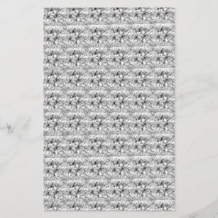 銀最高の花5.5インチx 8.5インチフライヤー紙 チラシ