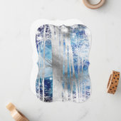 銀木冬の昇華 ノートカード (正面/裏面インサイチュ)