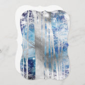 銀木冬の昇華 ノートカード (正面/裏面)