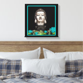 銀本尊像 キャンバスプリント (インサイチュ (寝室))