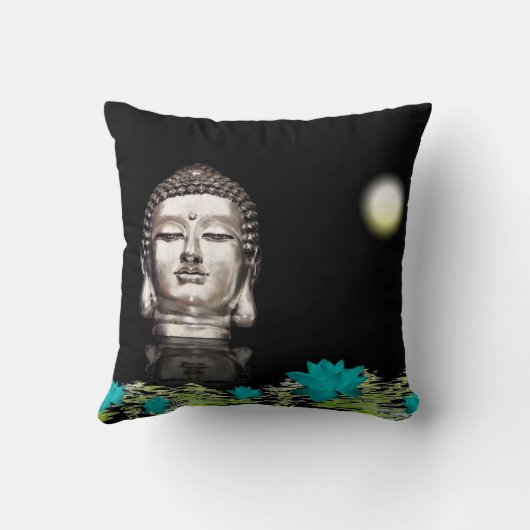 銀本尊像 クッション (裏面)