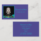 銀本尊像 名刺 (正面/裏面)