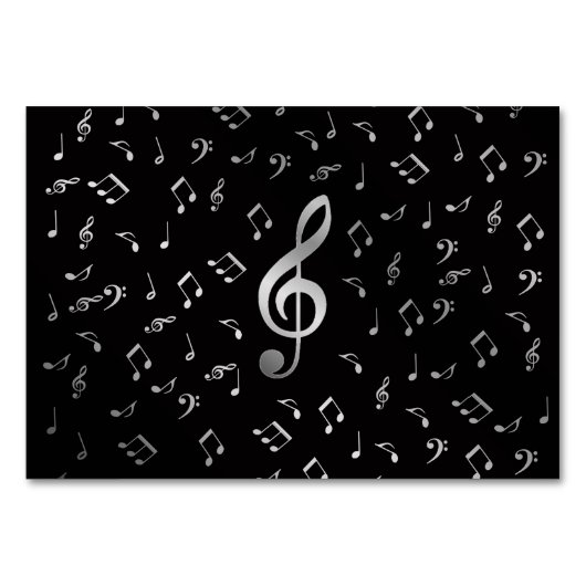 銀札 テーブルナンバー (裏面)