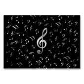 銀札 テーブルナンバー (正面)