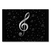 銀札 テーブルナンバー (正面)