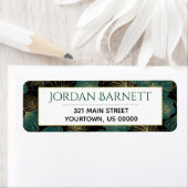 銀杏の葉アジアの植物葉のラベル ラベル (インサイチュ)