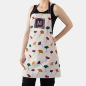 銀杏の葉柄水彩秋紅葉 エプロン (インサイチュ)