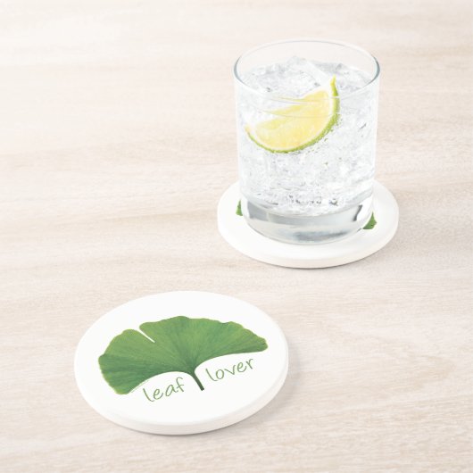 銀杏の葉 コースター (側面)