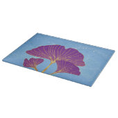 銀杏カスタム葉ガラス切断板 カッティングボード (角)