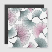 銀杏ビロバ手描き。 (正面/裏面)