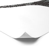 銀杏ビロバ手描き。 ポスター (角)