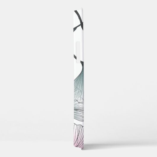 銀杏ビロバ手描き。 Case-Mate iPhoneケース (裏面 / 右)