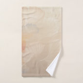 銀杏ビロバ植物抽象芸術グラフィックアート赤面 バスタオルセット (ハンドタオル)