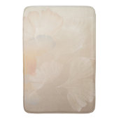 銀杏ビロバ植物抽象芸術グラフィックアート赤面 バスマット (正面縦)