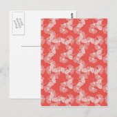 銀杏レッド ポストカード (正面/裏面)