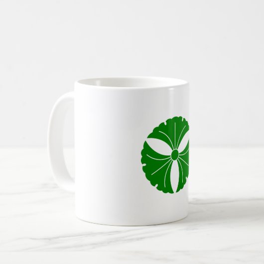 銀杏葉三匹 コーヒーマグカップ (正面左)