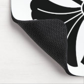 銀杏葉三本 マウスパッド (コーナー)