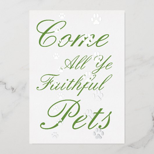 銀来印の肉筆 箔シーズンカード (正面)