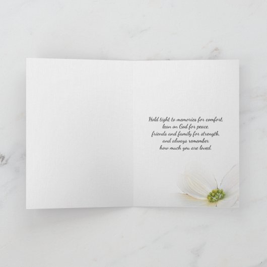 銀枠の赤いハイビスカスの花 カード (内部)